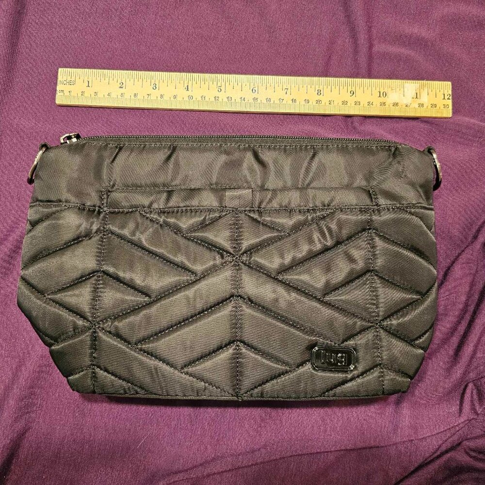 LUG Flare Crossbody Bag Lily Black